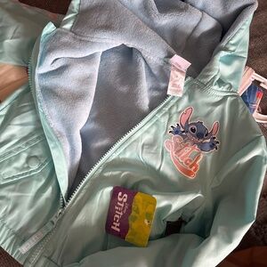 Stitch little girls Bomber jacket